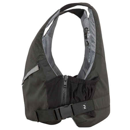 Dinghy sailing buoyancy life vest 500 BA 50 newtons - black