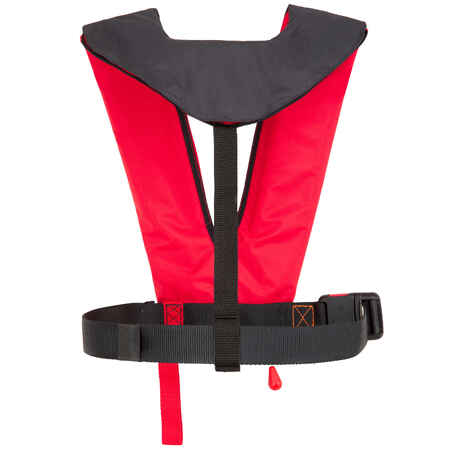 Adult's Sailing Inflatable Life Jacket LJ 150N AIR - Red