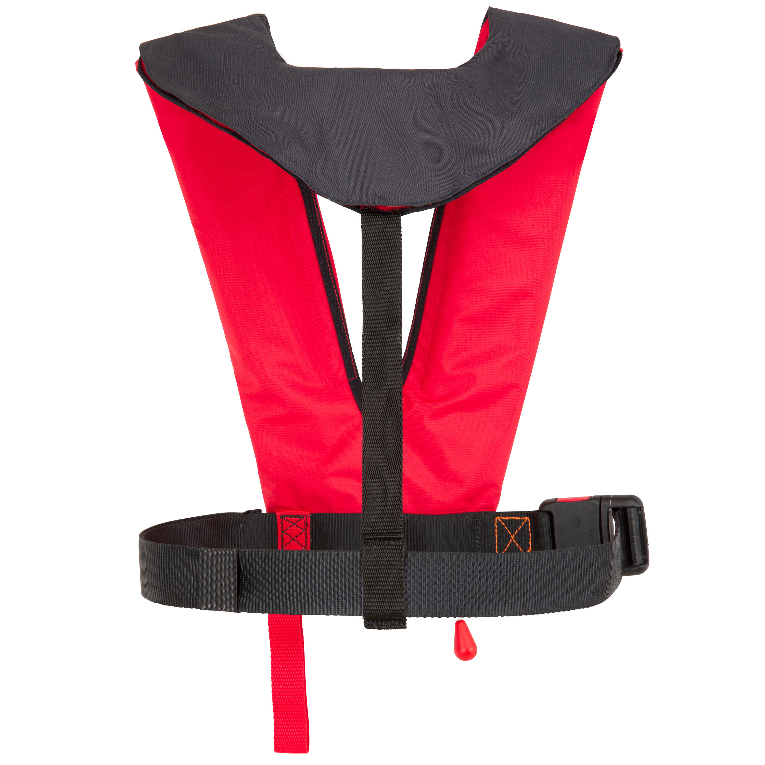 Giubbino Salvagente Full Throttle Da Adulto In Nylon, Taglia L/XL - Rosso/Nero, Omologato E Sicuro