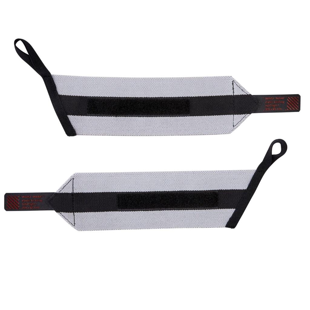 Weight Training Wrist Straps - Dark Grey