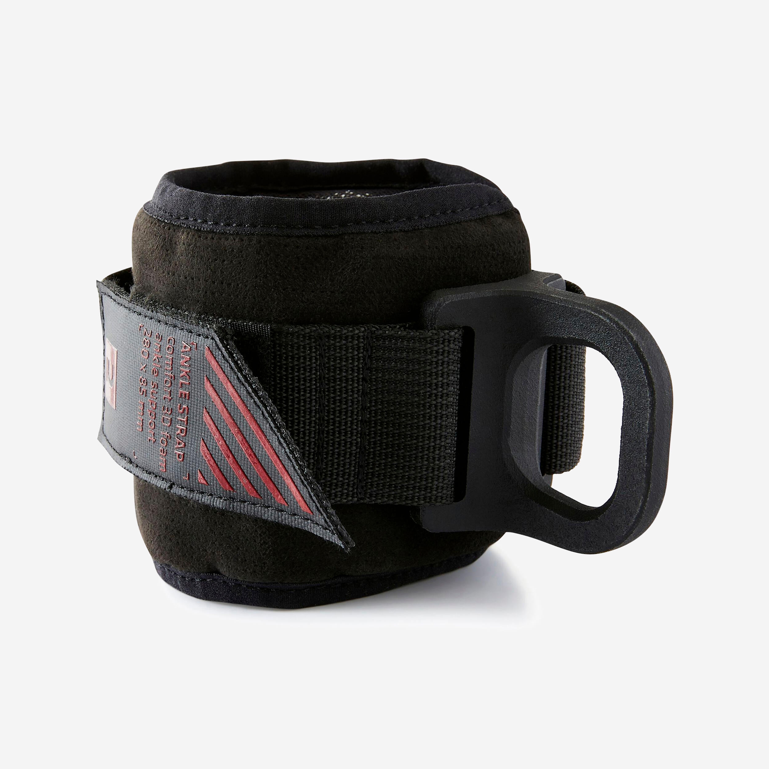 Weight Training Ankle Strap for Cable Machine Black