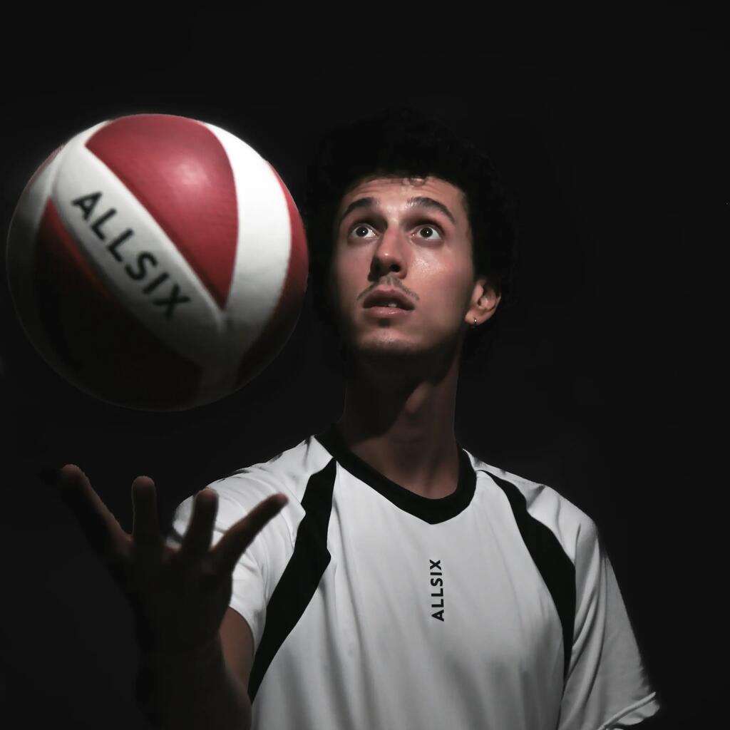 Men's Volleyball Jersey VTS500 - White