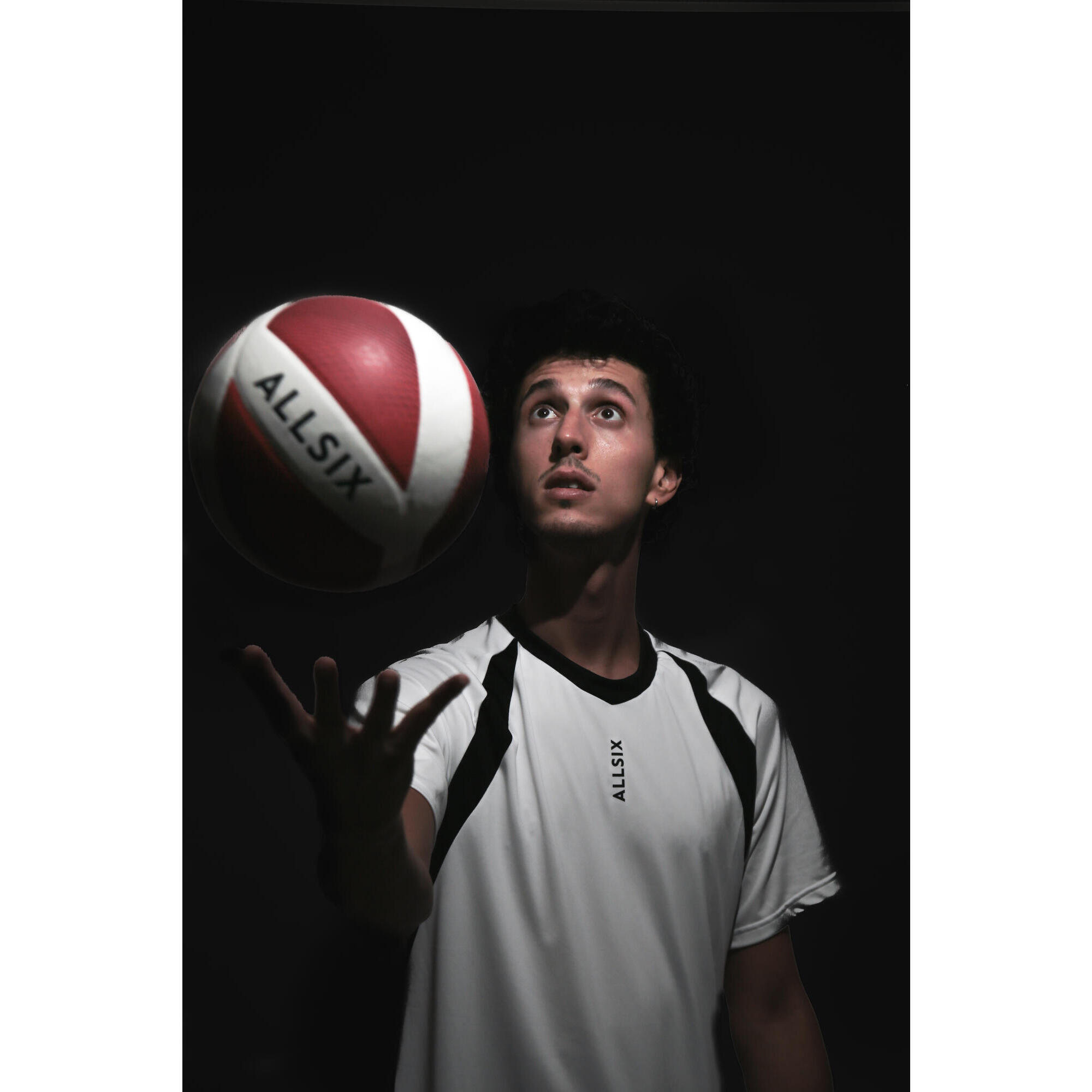 Men's Volleyball Jersey VTS500 - White 2/5