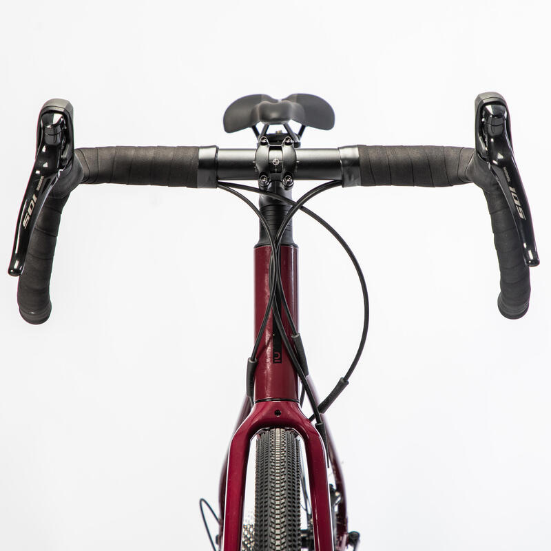 Bicicletă gravel GRVLW RC520 bordo damă