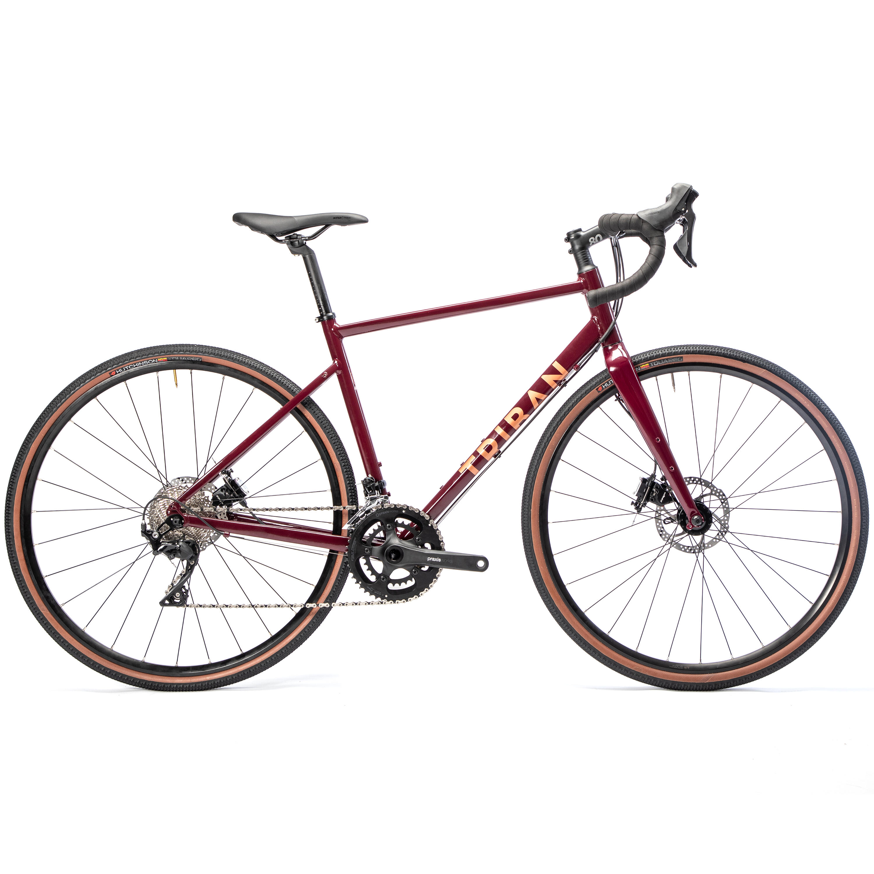 VELO GRAVEL FEMME GRVL 520 TRIBAN Decathlon