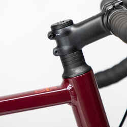 Gravel Bike Triban GRVL 520 Subcompact - Red