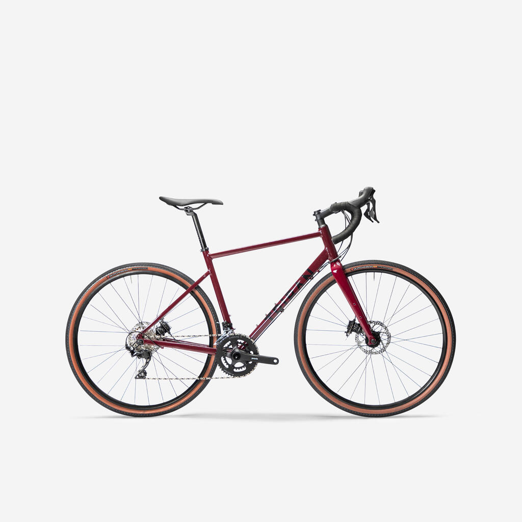 Pánsky gravel bicykel GRVL 520 SUBCOMPACT