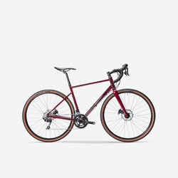 Gravel Bike Triban GRVL 520 Subcompact - Red