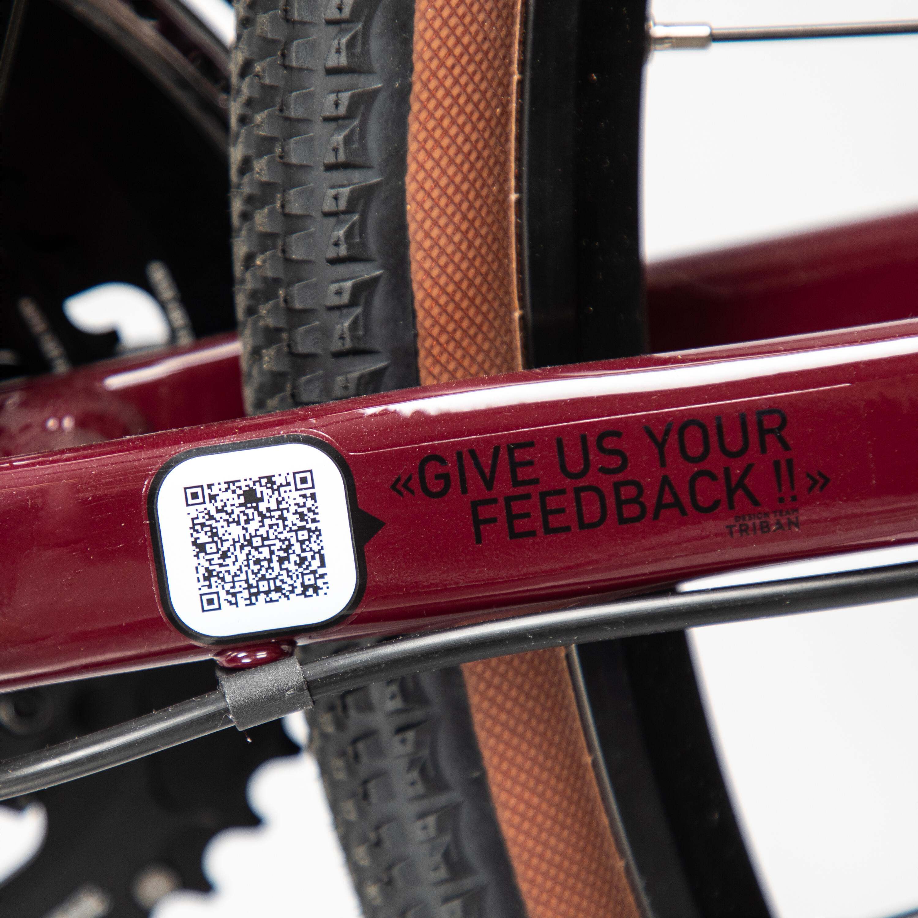Gravel Bike Triban GRVL 520 Subcompact - Red 15/15