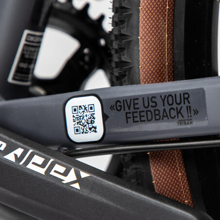 Велосипед гравійний чоловічий 520 SRAM APEX 1