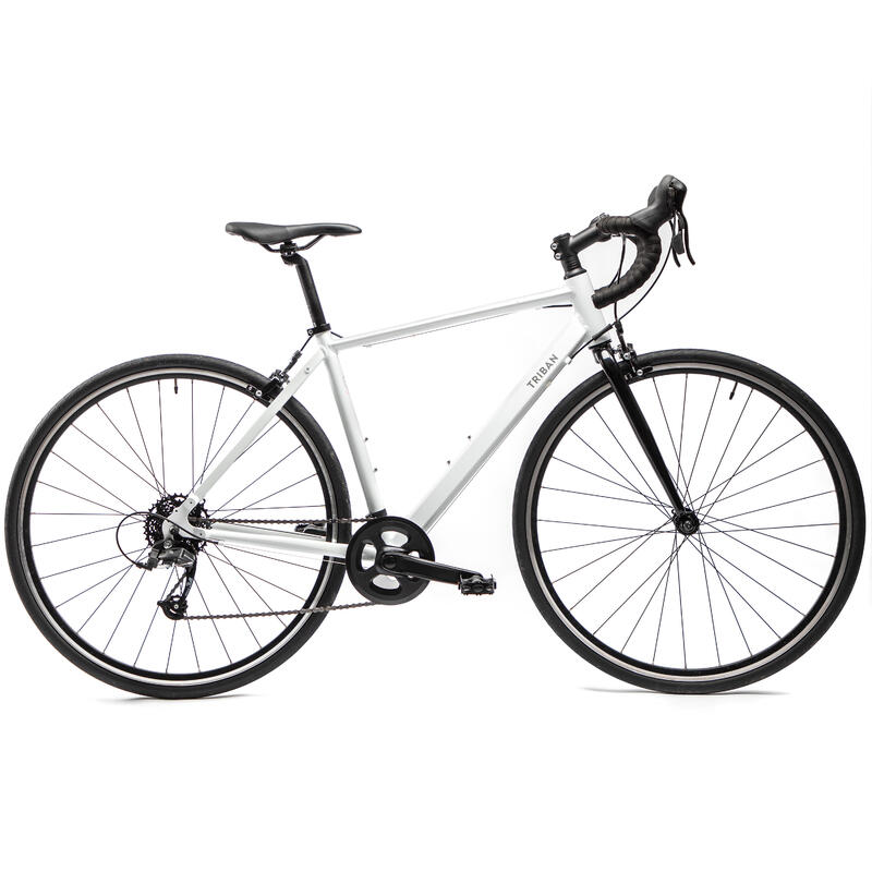 Rennrad Damen Triban Easy weiss