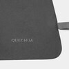 Одеяло флисовое для походов 150x130 см черное Quechua