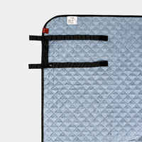 Picknickdecke Komfort 170 × 140 cm blau 