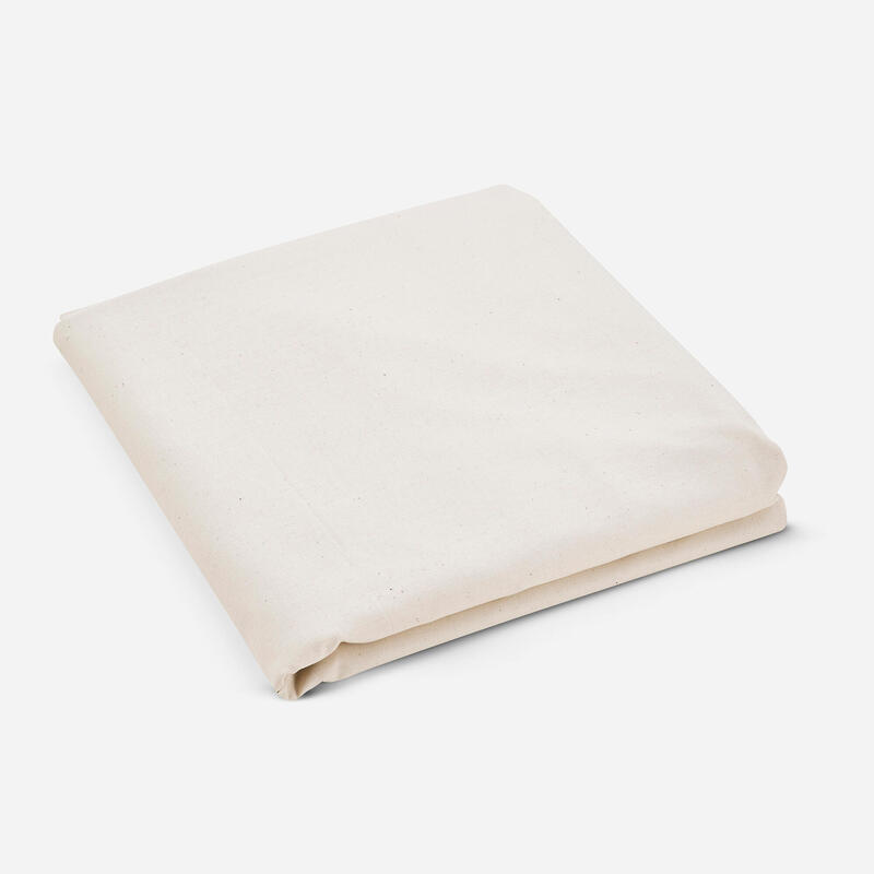 Schlafsack-Inlett Baumwolle beige 