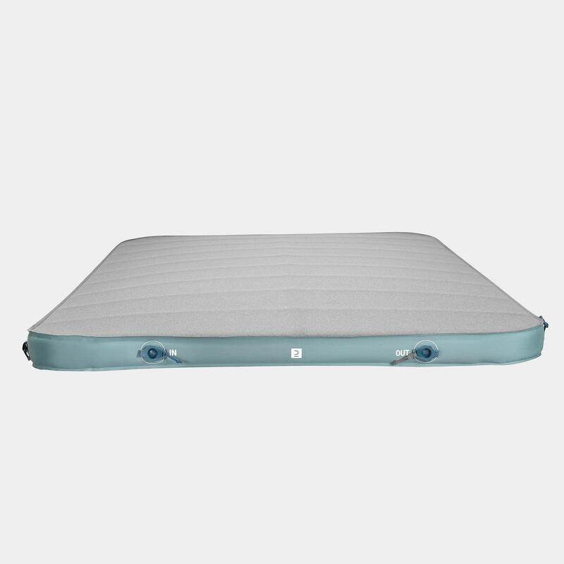 Costway Matelas De Camping Autogonflant 2 Personnes Avec 2 Oreillers  187x131x4 Cm à Prix Carrefour