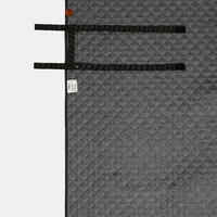 Picknickdecke Komfort XL 210 × 170 cm grau 