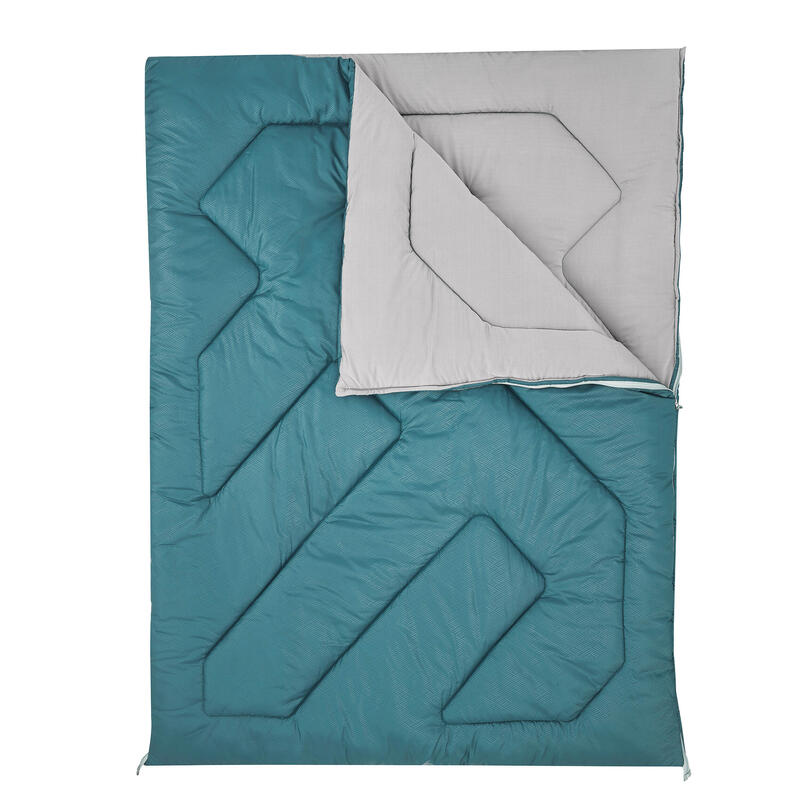PRODUCTO OCASIÓN: Saco de Dormir Doble Quechua 10ºC Transformable Edredón