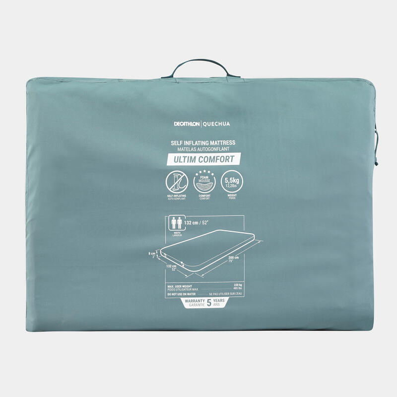 SELF-INFLATING CAMPING MATTRESS - ULTIM COMFORT DOUBLE 136 cm - 2