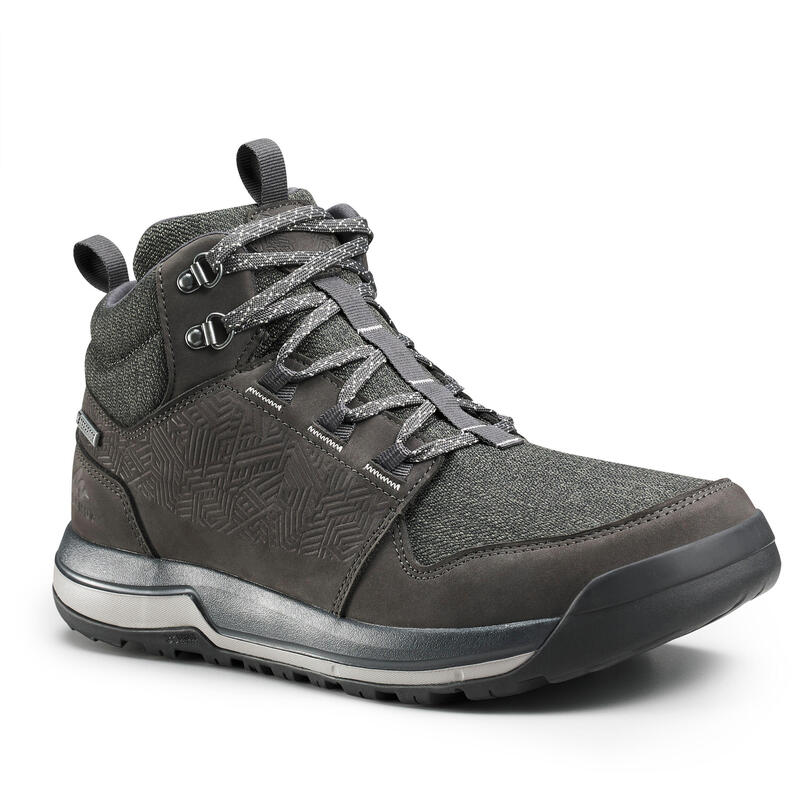 Chaussures imperméables de randonnée nature - NH500 Mid WP - Homme