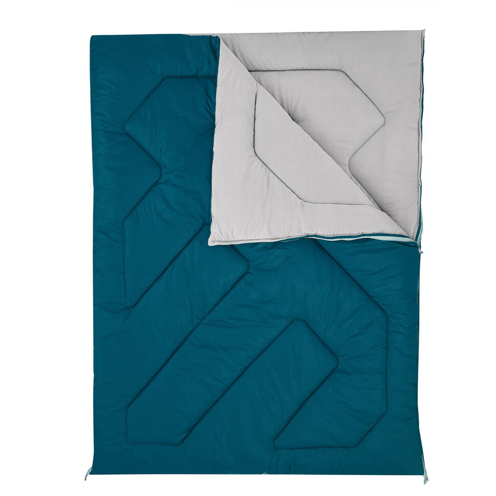 Federa Per Sacco A Mopo In Cotone – 100% Cotone Traspirante, Pesa 305 G, Dimensioni 225x90/60 Cm, Adatta A Persone Fino A 195 Cm, Blu