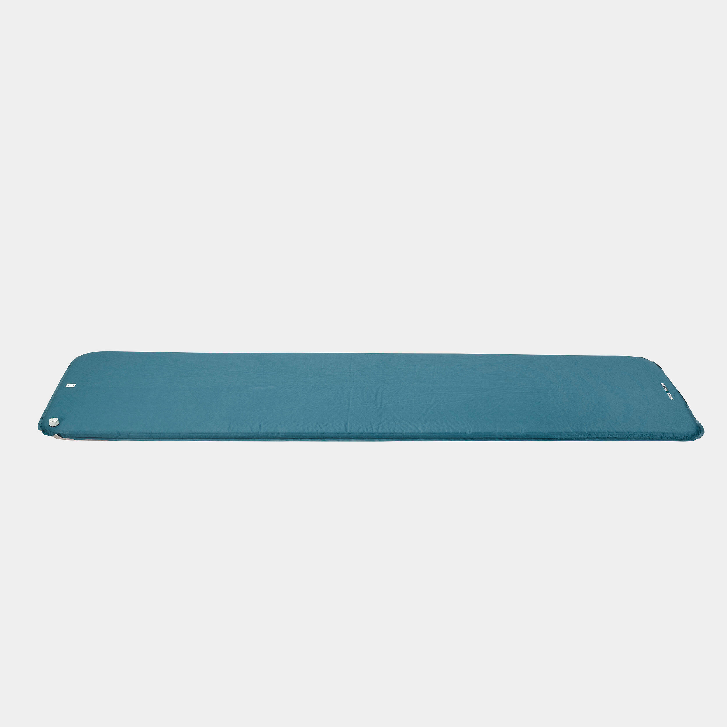 Single Self-Inflating Camping Sleeping Mat 185 × 60 cm - Blue - QUECHUA