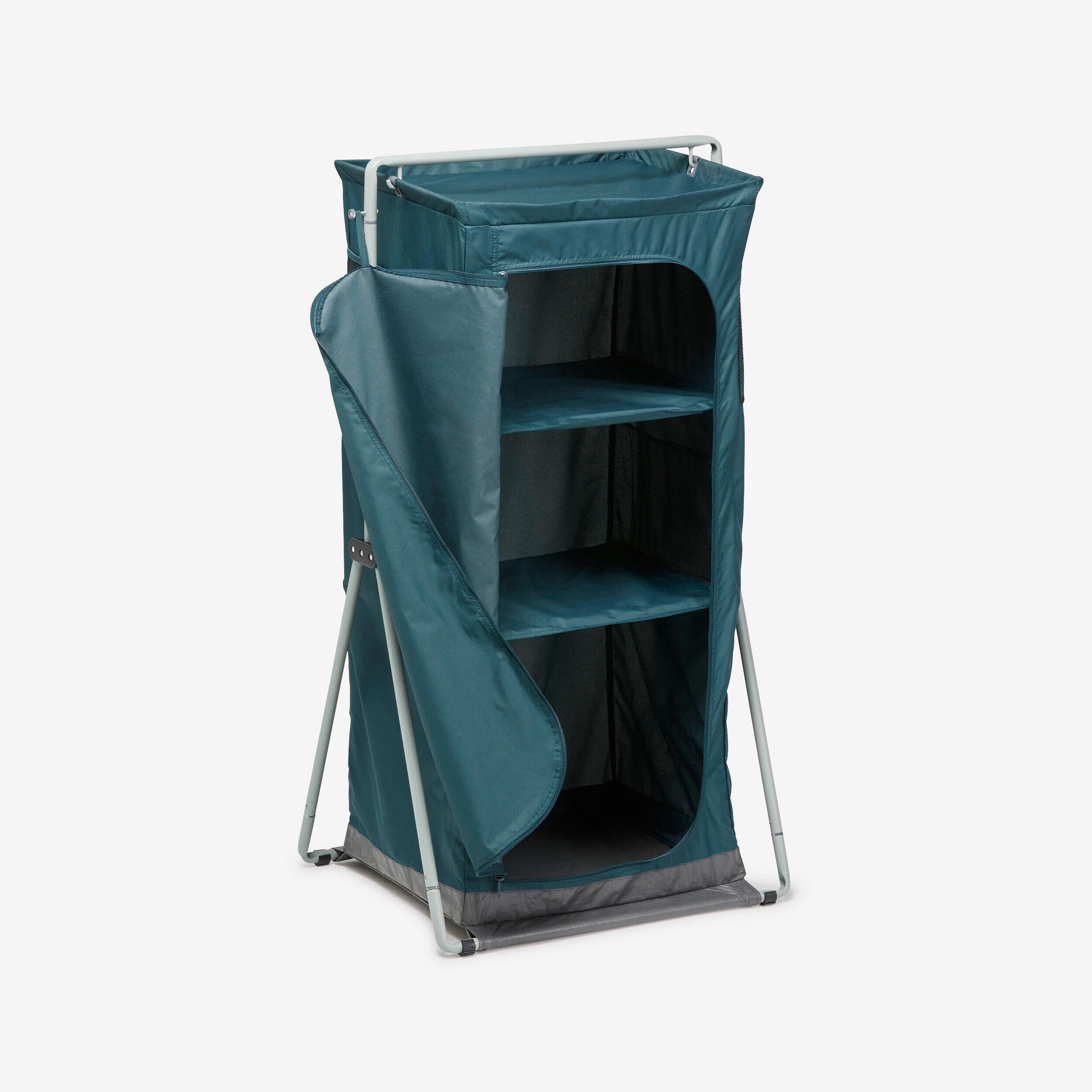 QUECHUA Folding and compact camping wardrobe - Basic