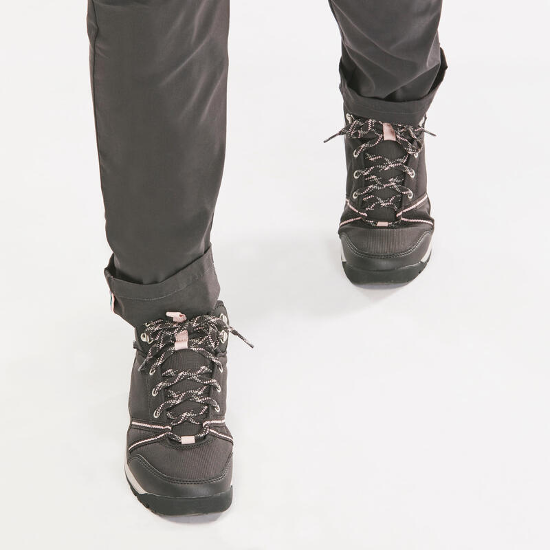 Botas impermeáveis de caminhada - NH100 Mid WP - Mulher 