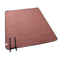 Picknickdecke Komfort 170 × 140 cm rostrot 
