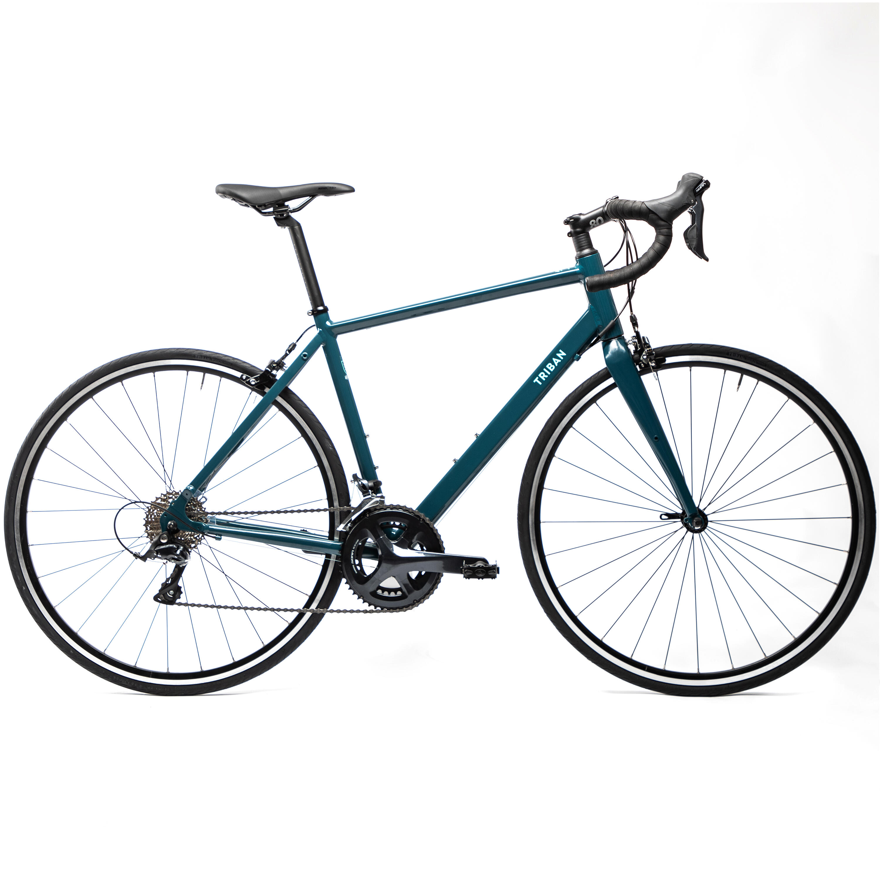 Vélo de route femme - bleu foncé - TRIBAN