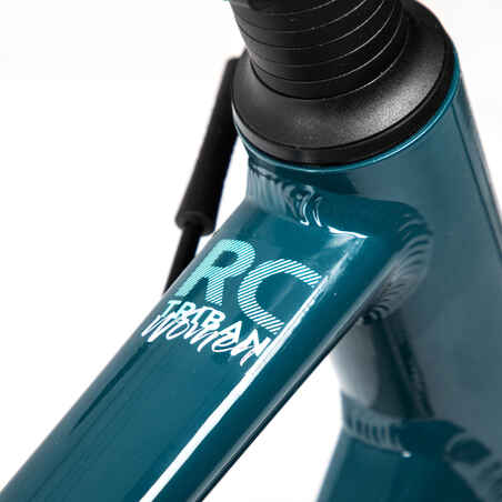 Women's road bike triban rc 500 - Petrol Blue
