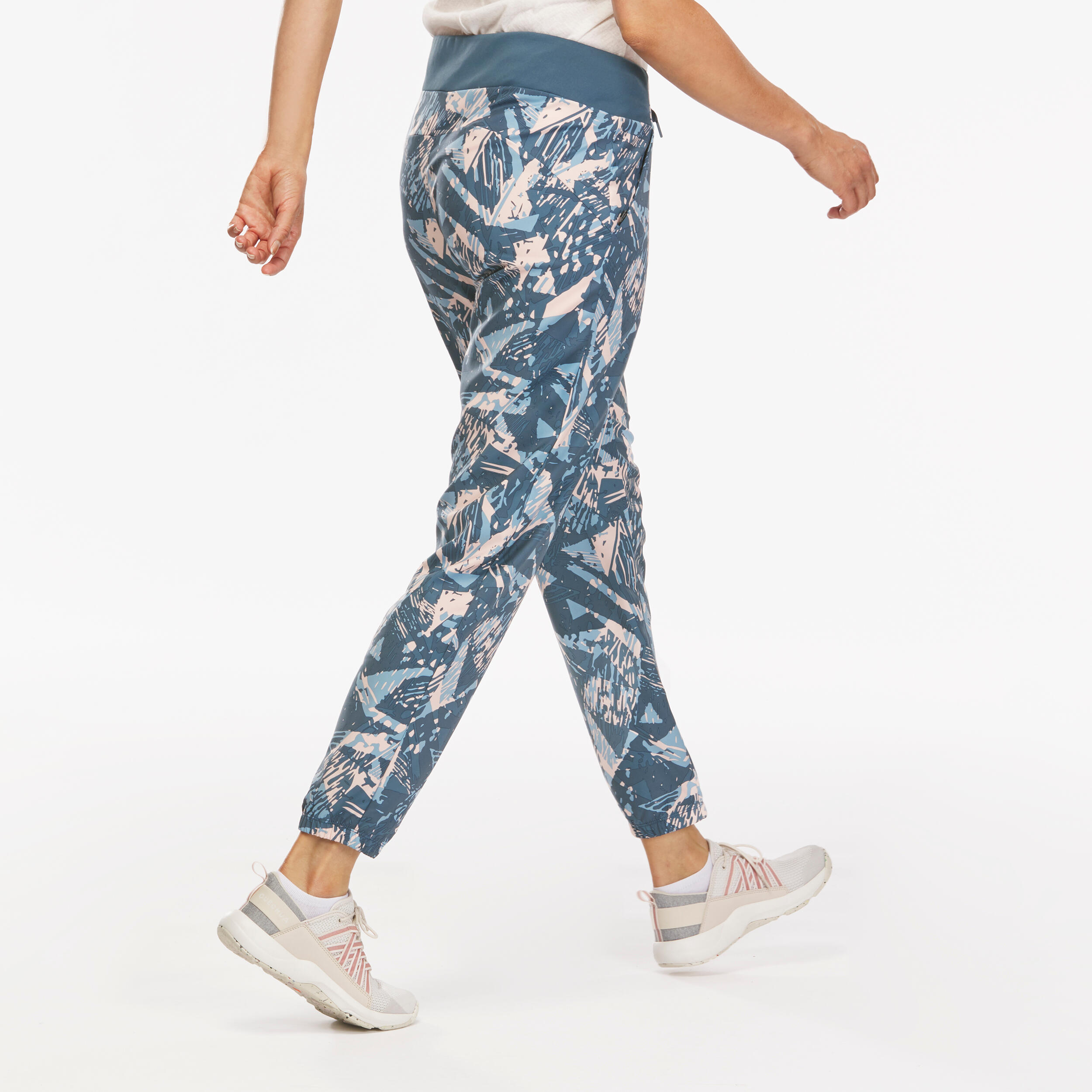 Women’s hiking trousers NH100 - Grey 3/5
