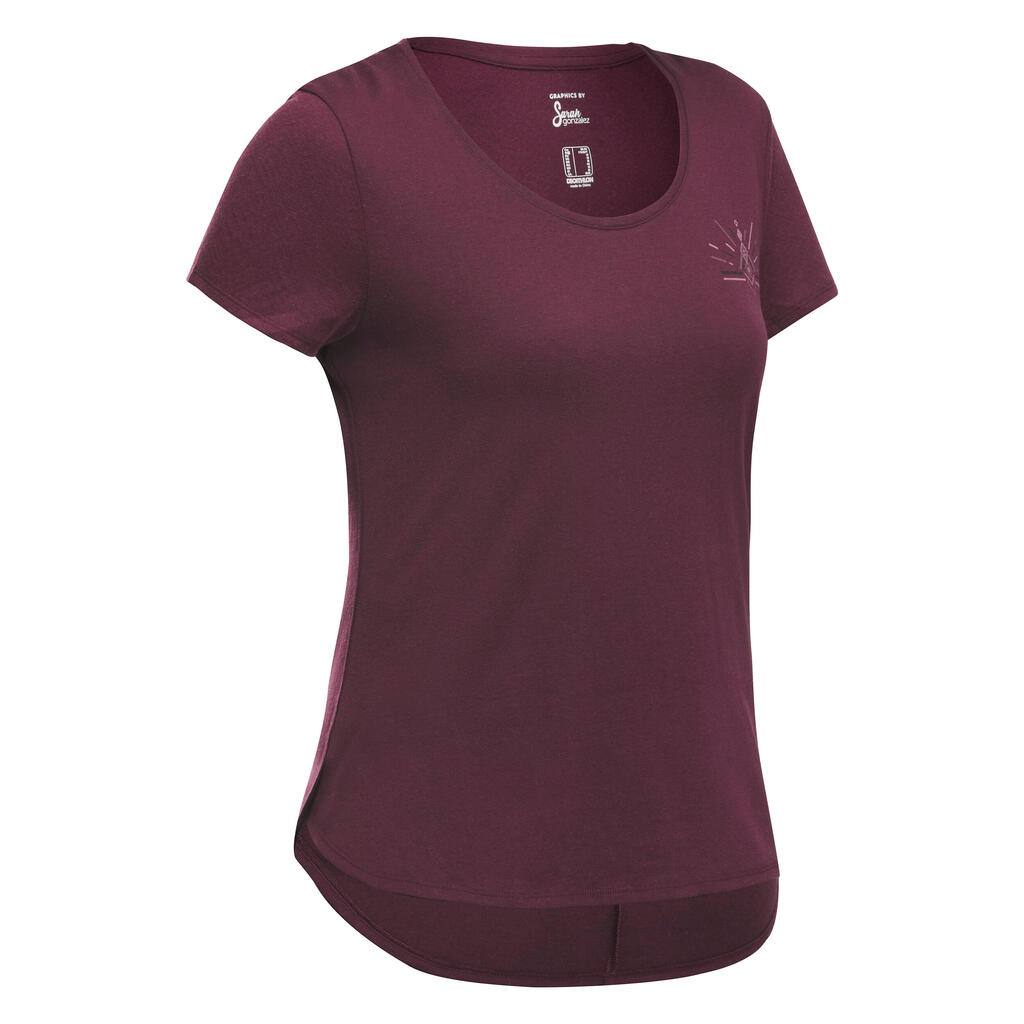 T-shirt de randonnée  - NH500 - Femme