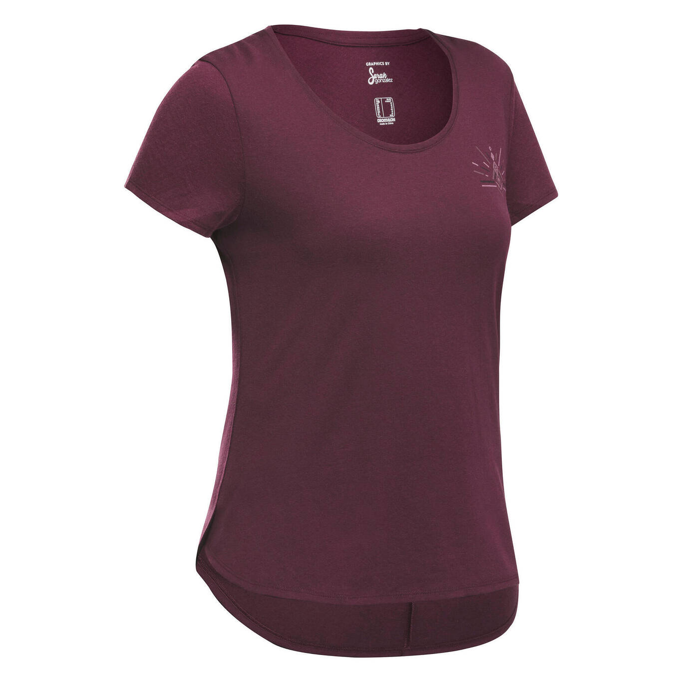 Women's Country Walking Tshirt NH500 Decathlon