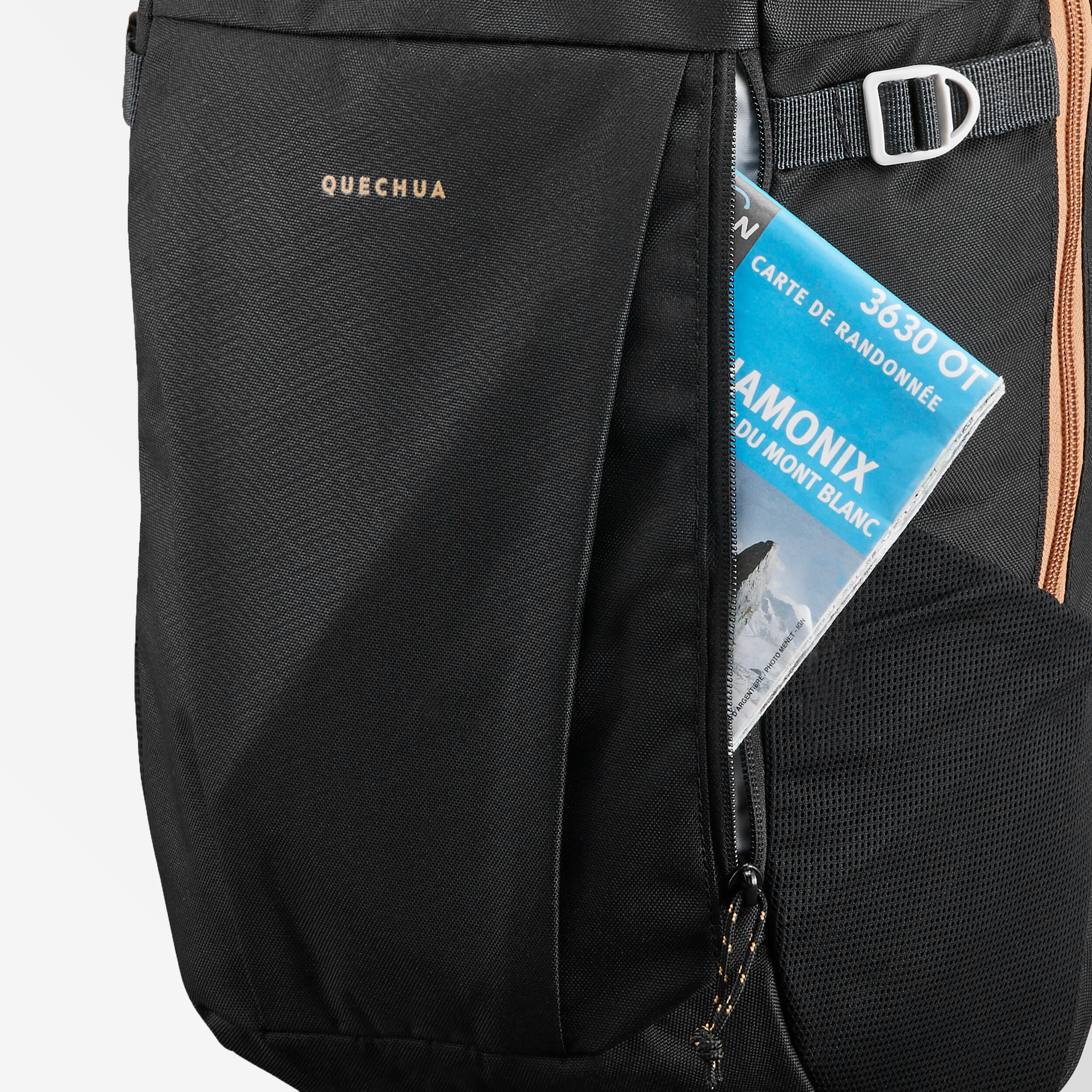 Wanderrucksack - Arpenaz NH100 20 l schwarz  6/12