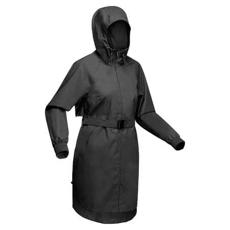 Chamarra impermeable larga de senderismo - Raincut Long - Mujer 