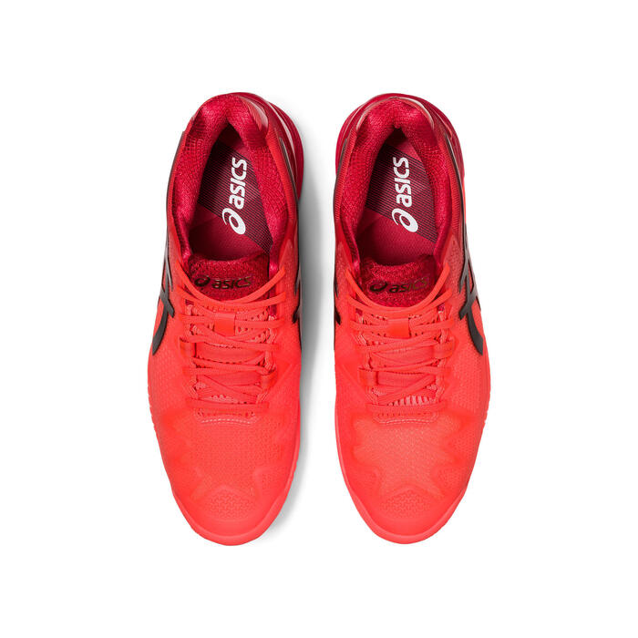 Chaussures De Tennis Homme Gel Resolution 8 Rouges Multi Court Asics Decathlon