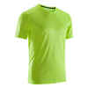 Dry+ men's breathable running T-shirt - yellow