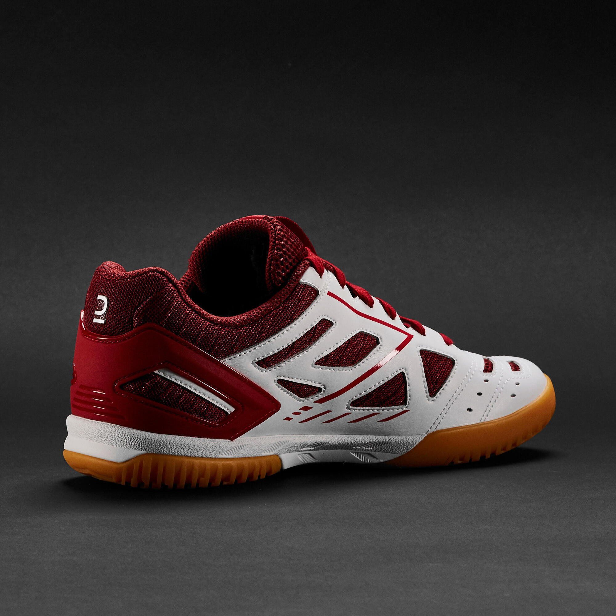 SCARPE DA TENNIS DA TAVOLO TTS 560 ROSSO/BIANCO