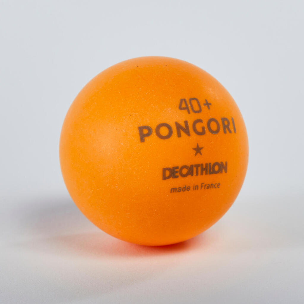 Ping Pong Balls 6-Pack White - TTB 100