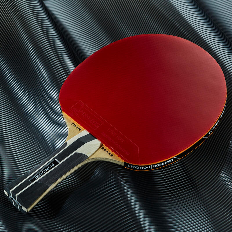 Pálka na stolní tenis TTR590 5* Speed Carbon 