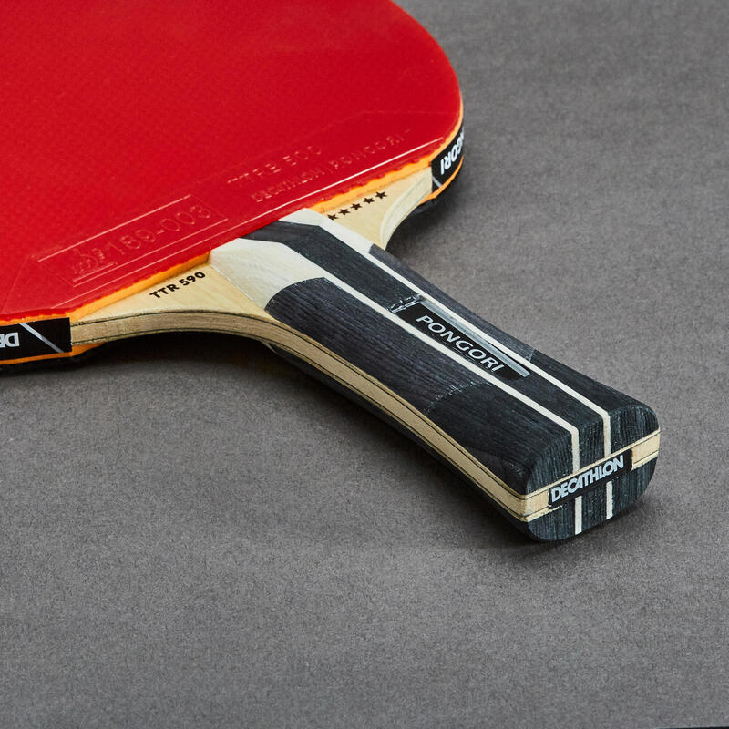 Club Table Tennis Bat TTR 590 5* Speed Carbon & Cover