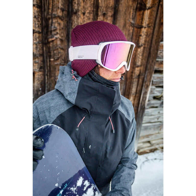 GORRO DE SKI FISHERMAN ADULTO BORDEAUX