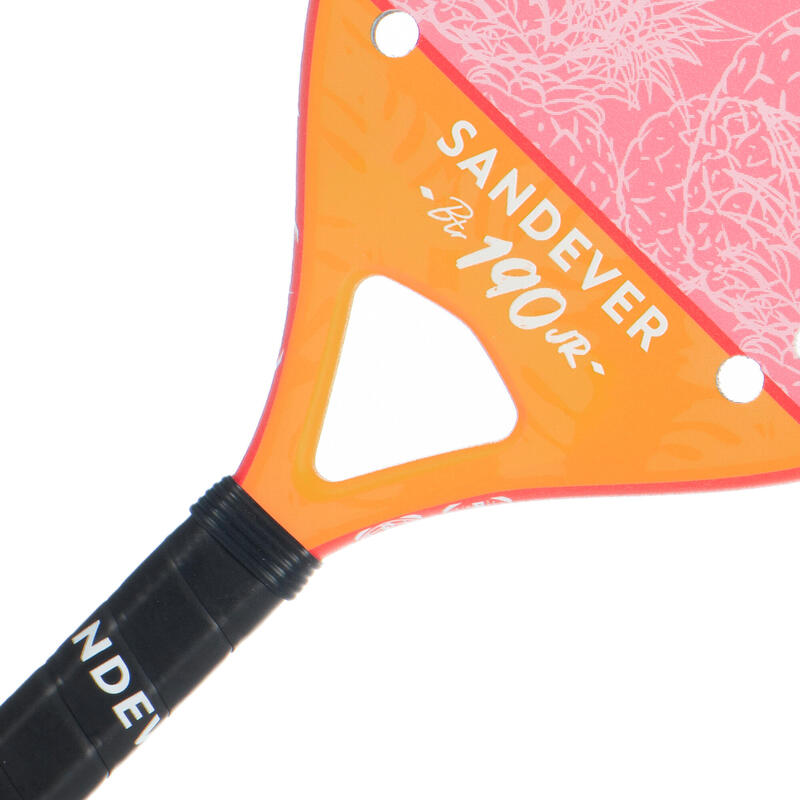 Beachtennisracket voor kinderen BTR 190 oranje