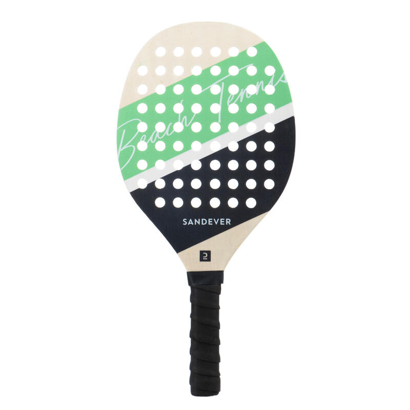 Kit racchette beach tennis EXPERIENCE verde-blu