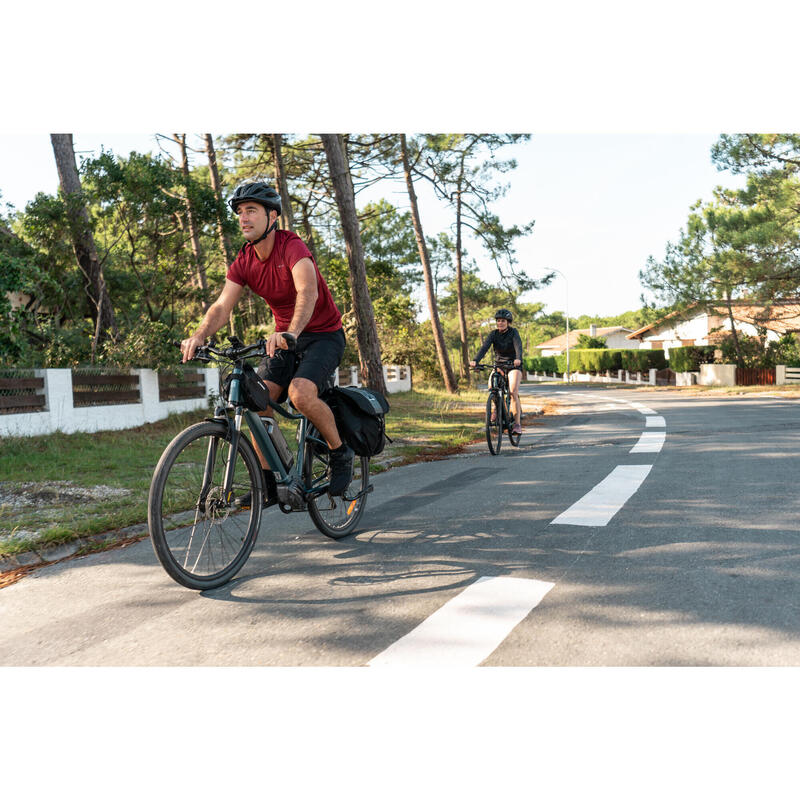 Bicicletă polivalentă electrică Riverside 540E albastru