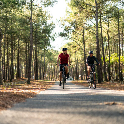 VÉLO TOUT CHEMIN ELECTRIQUE RIVERSIDE 540 E BLEU (BATTERIE NOIRE)