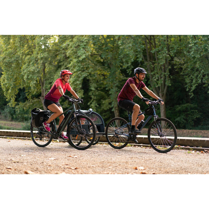 VÉLO ÉLECTRIQUE TOUT-CHEMIN RIVERSIDE 500 E GRIS