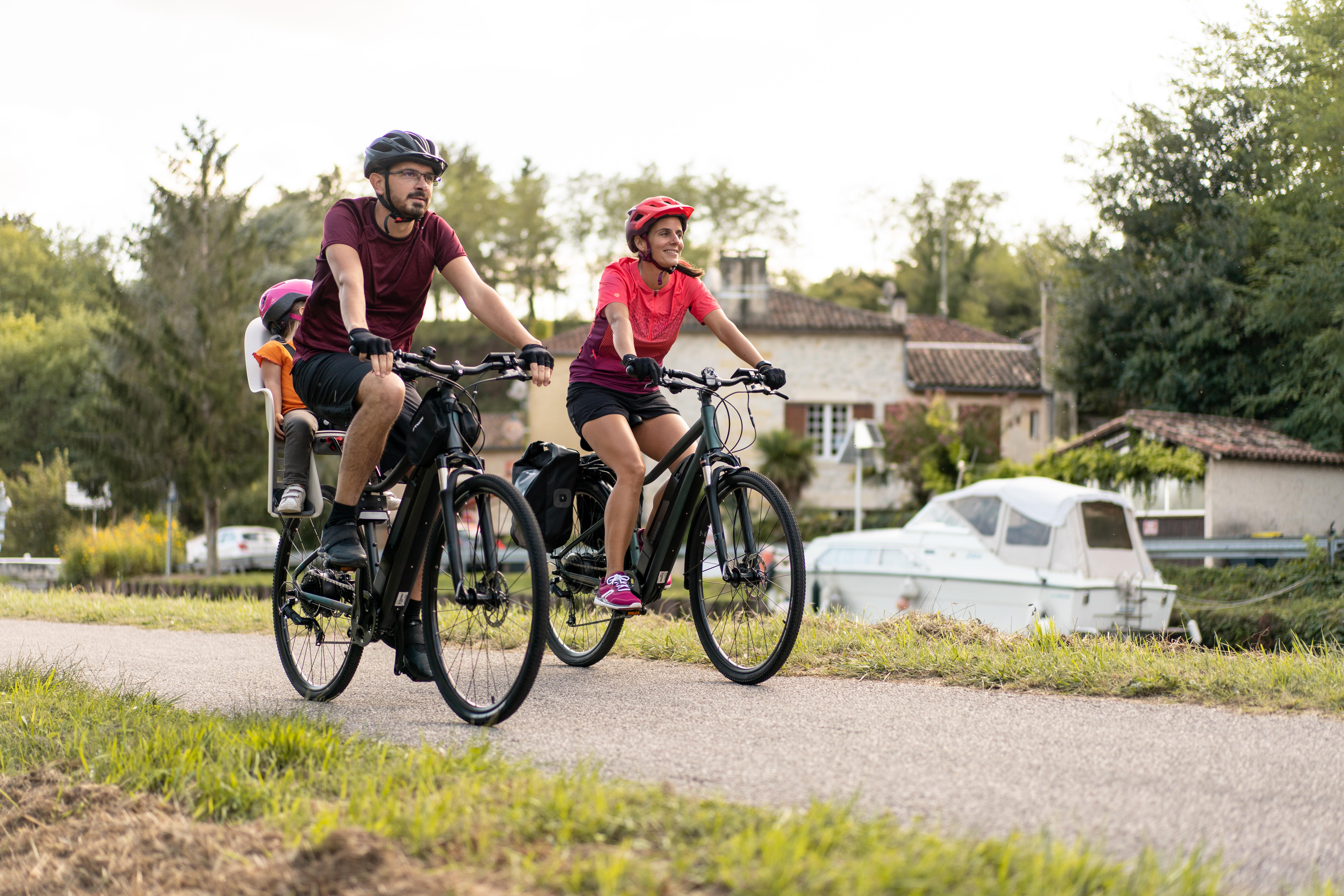 VELO TOUT CHEMIN ELECTRIQUE RIVERSIDE 500 E GRIS RIVERSIDE Decathlon