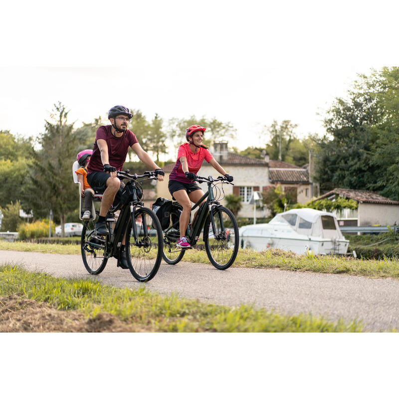 BICICLETA DE TREKKING ELÉTRICA RIVERSIDE 500 E CINZENTO