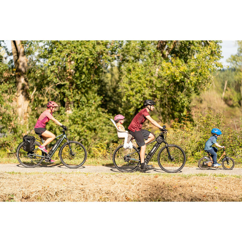 Bici trekking elettrica a pedalata assistita RIVERSIDE 500 E verde